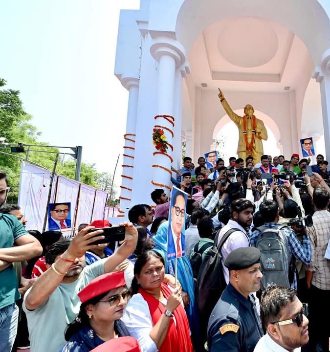 14 अप्रैल को अखिलेश ने लिया ‘सामाजिक न्याय के राज’ की स्थापना का संकल्प, बाबासाहेब के विचारों को लागू करने का आह्वान