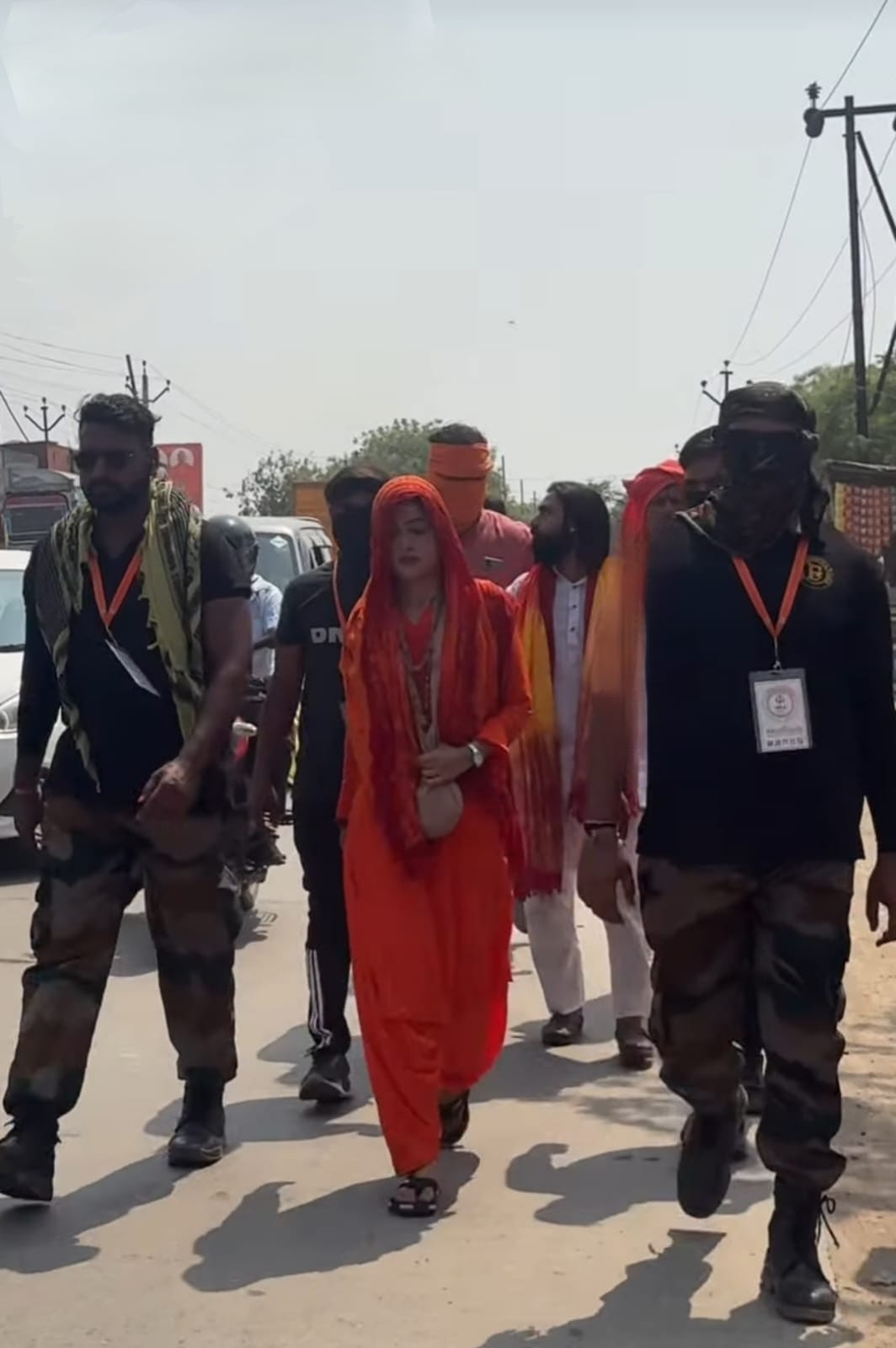 हरषा ऋच्छारिया के नेतृत्व में सनातनी युवाओं की ऐतिहासिक पदयात्रा"