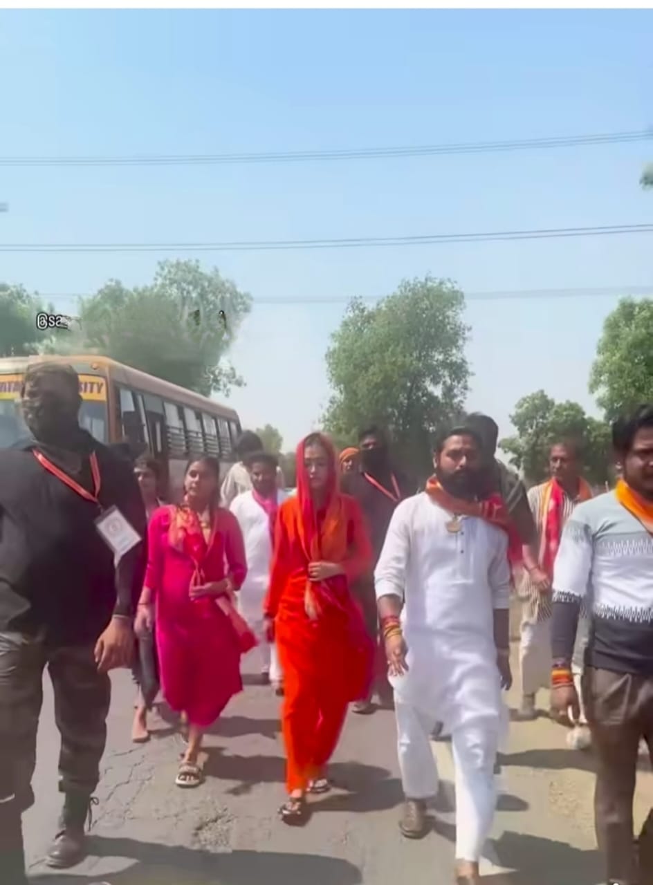 हरषा ऋच्छारिया के नेतृत्व में सनातनी युवाओं की ऐतिहासिक पदयात्रा"