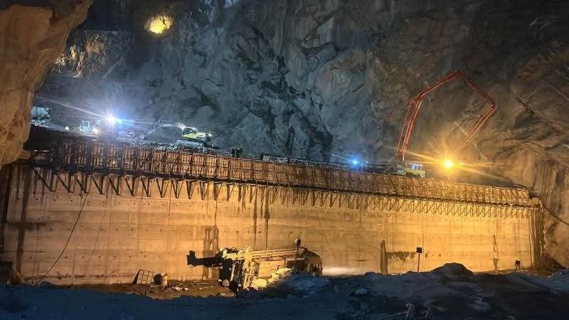रतले जलविद्युत परियोजना पर तेज़ी से काम जारी, 24x7 हो रहा निर्माण कार्य