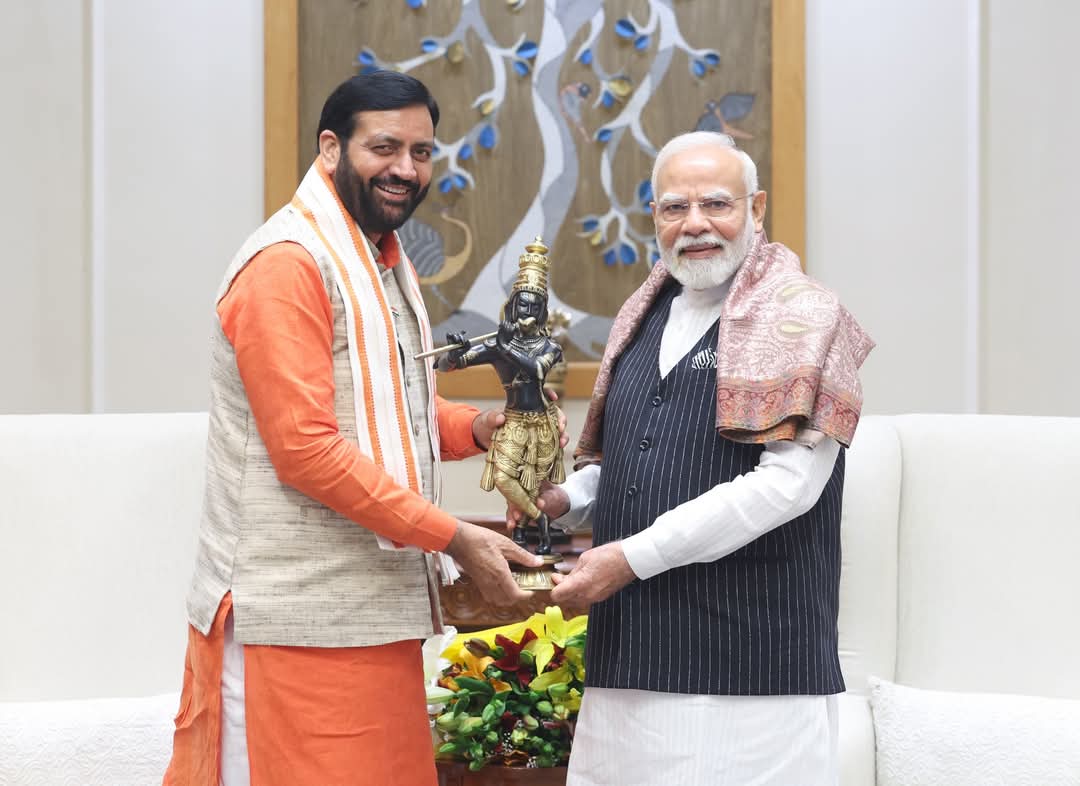 मुख्यमंत्री नायब सिंह सैनी ने प्रधानमंत्री नरेंद्र मोदी से की शिष्टाचार भेंट, ‘ऑपरेशन सिंदूर’ के लिए जताया आभार