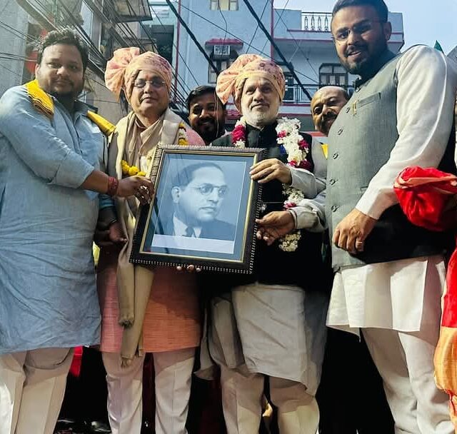 सदर बाजार में, अरविन्द गर्ग जी, का स्वागत, दिल्ली सरकार की 100 दिन की उपलब्धियों का जश्न