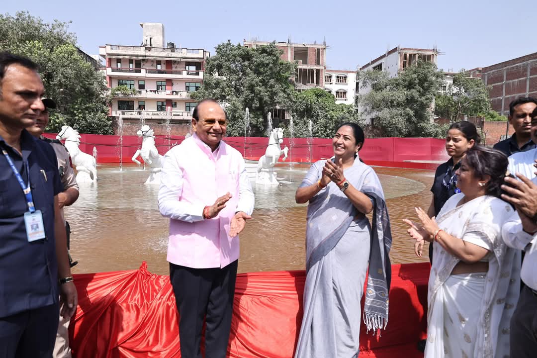 ‘सद्भावना पार्क’ का भव्य उद्घाटन, दिल्ली को मिला नया हरित उपहार: दरियागंज में