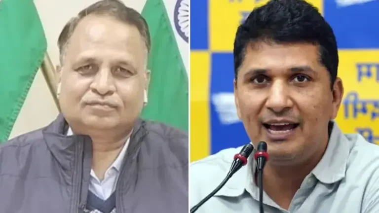 एसीबी ने ‘आप’ के पूर्व मंत्री सत्येन्द्र जैन और सौरभ भारद्वाज के खिलाफ मामला दर्ज किया