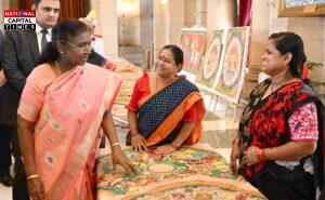 President's House: में परंपरा और कला का संगम: राष्ट्रपति द्रौपदी मुर्मु से मिले सोहराय, पटचित्र और पतुआ कला के कलाकार
