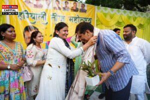Sunita Kejriwal ने दिल्ली की महिलाओं संग धूमधाम से मनाई हरियाली तीज