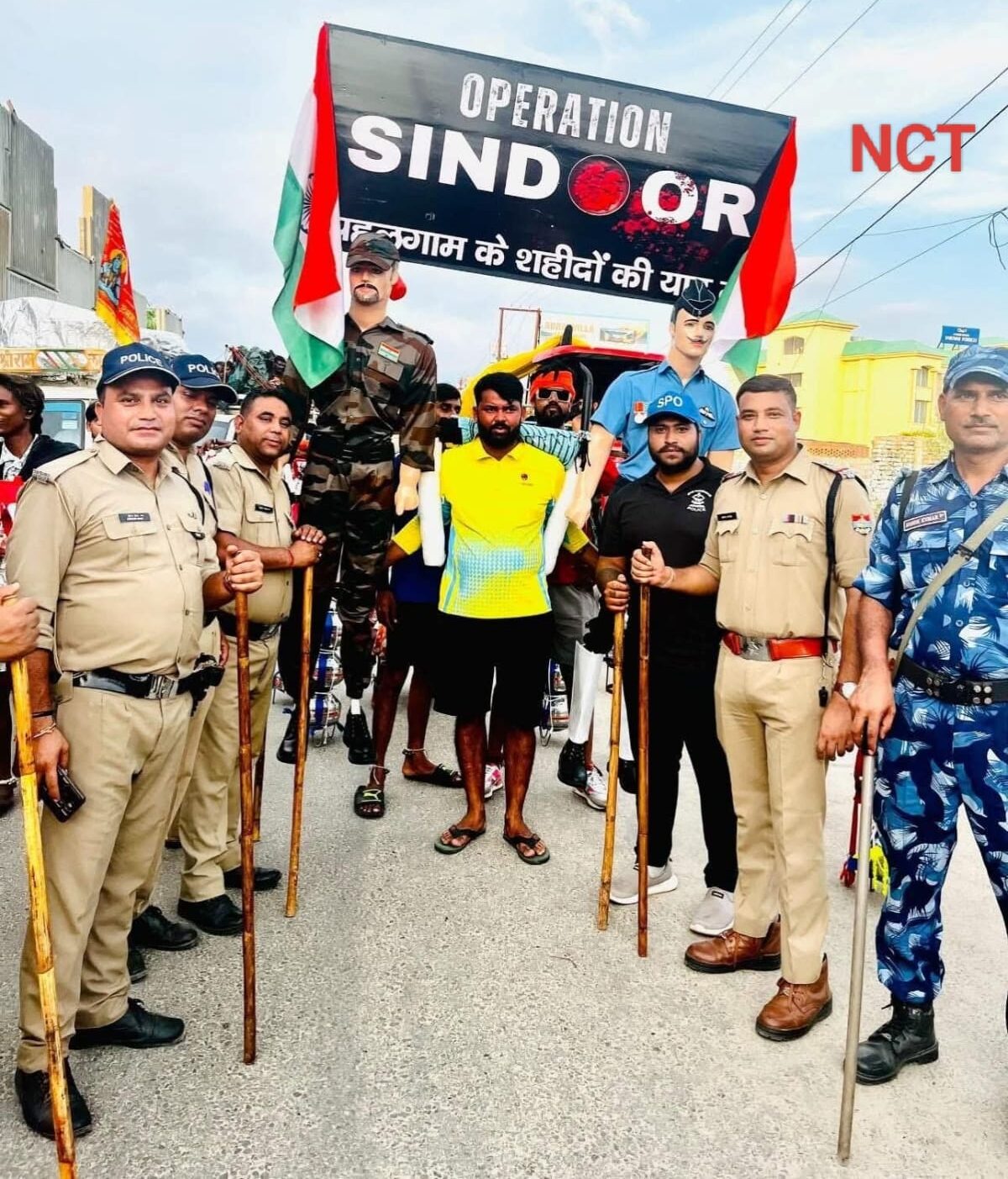 OperationSindoor ” की कांवड़ लेकर निकले शिवभक्त: हरिद्वार में राष्ट्रभक्ति और श्रद्धा का अद्वितीय संगम