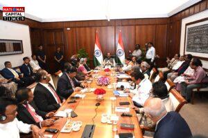 लोकसभा अध्यक्ष ओम बिड़ला से Sri Lanka संसदीय प्रतिनिधिमंडल की भेंट