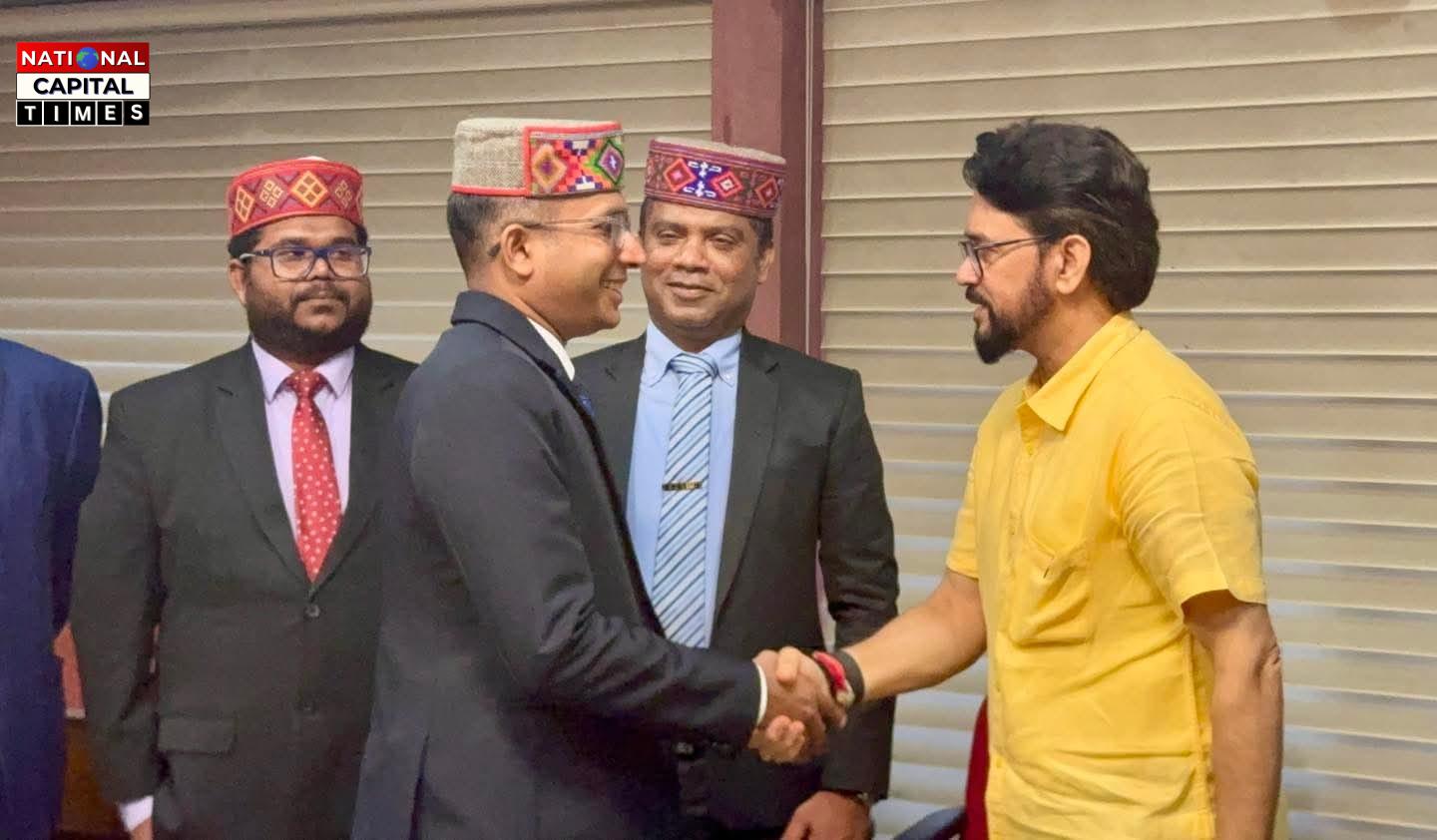 अनुराग ठाकुर की श्रीलंकाई सांसदों से सार्थक बातचीत, SriLanka