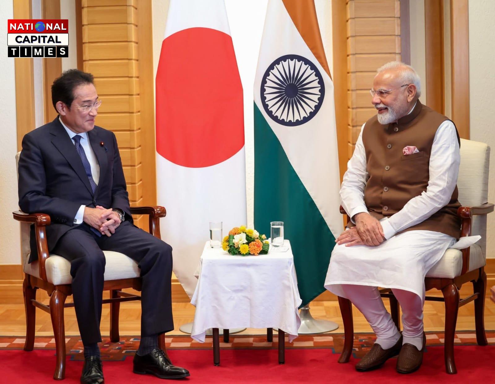 प्रधानमंत्री नरेंद्र मोदी और जापान के पूर्व प्रधानमंत्री फुमियो किशिदा की मुलाकात, India-Japan संबंधों पर हुई अहम चर्चा