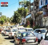 माउंट आबू में लंबा वीकेंड बना आफत: जाम, ईंधन संकट और होटल फुल #MountAbu