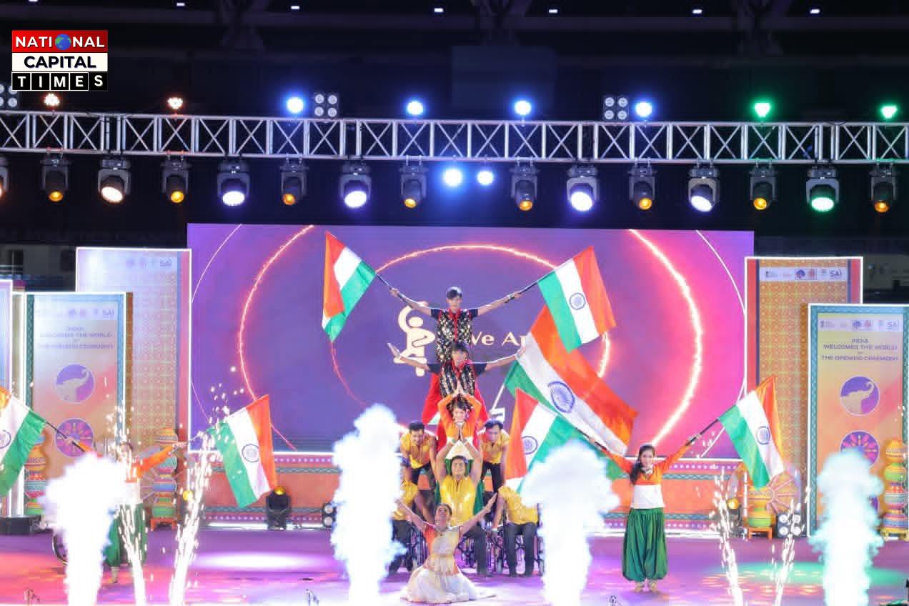 नई दिल्ली में वर्ल्ड पैरा एथलेटिक्स चैंपियनशिप का भव्य शुभारंभ