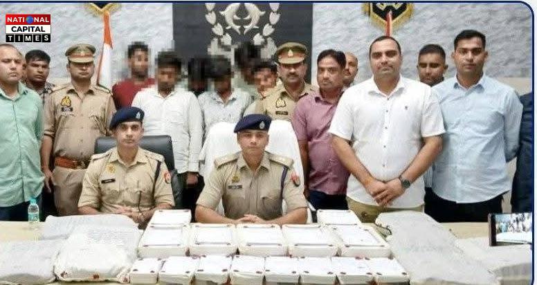 अलीगढ़ में साइबर फ्रॉड का भंडाफोड़: 06 अभियुक्त गिरफ्तार, 976 फर्जी जन्म प्रमाण पत्र बरामद