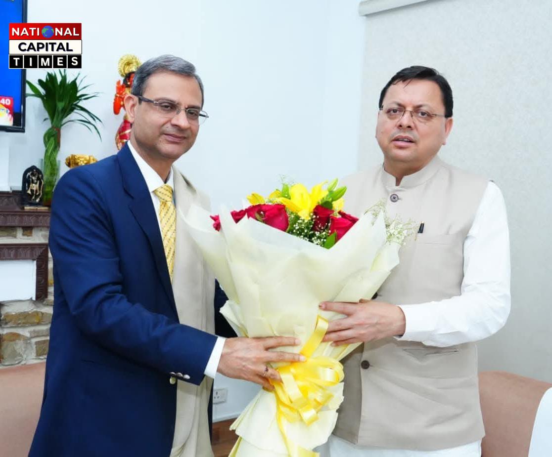 मुख्यमंत्री पुष्कर सिंह धामी से RBI गवर्नर संजय मल्होत्रा की भेंट, उत्तराखण्ड में बैंकिंग सेवाओं के विस्तार पर हुई चर्चा