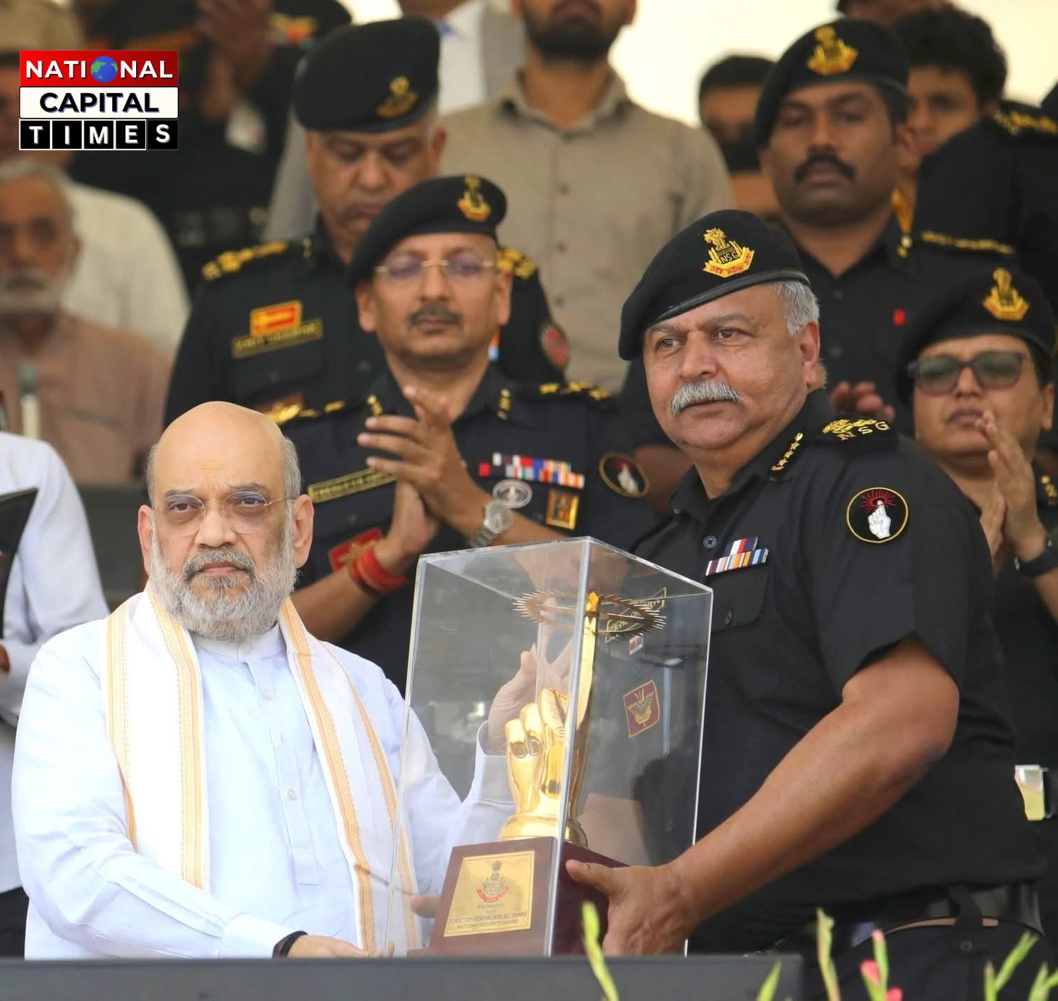 अमित शाह ने NSG के 41वें स्थापना दिवस पर संबोधन दिया, स्पेशल ऑपरेशन्स ट्रेनिंग सेंटर का शिलान्यास किया