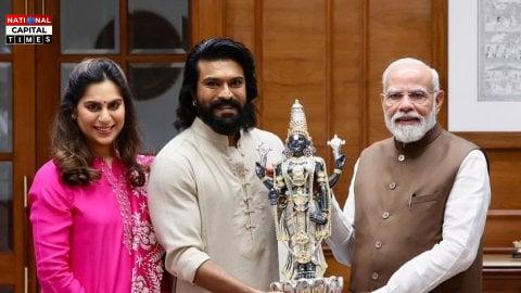 दिल्ली में जारी दुनिया की पहली पेशेवर तीरंदाजी लीग - APL की शानदार सफलता का जश्न, राम चरण ने पीएम मोदी से की मुलाकात