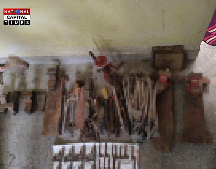 BiharNews: मिनी गन फैक्ट्री का भंडाफोड़: 6 कारीगर गिरफ्तार, भारी मात्रा में हथियार व उपकरण बरामद
