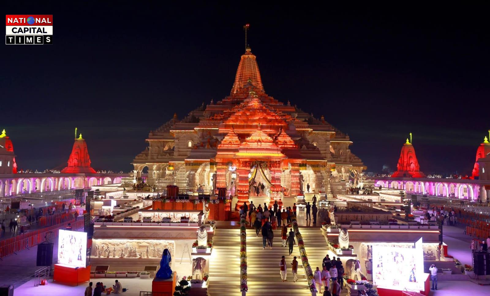 Ayodhya: सीएम जोगी आदित्यनाथ ने साझा की राम मंदिर की जगमगाती तस्वीर, बोले—“अयोध्या धाम पुनः दिव्य क्षण का साक्षी बनेगा”