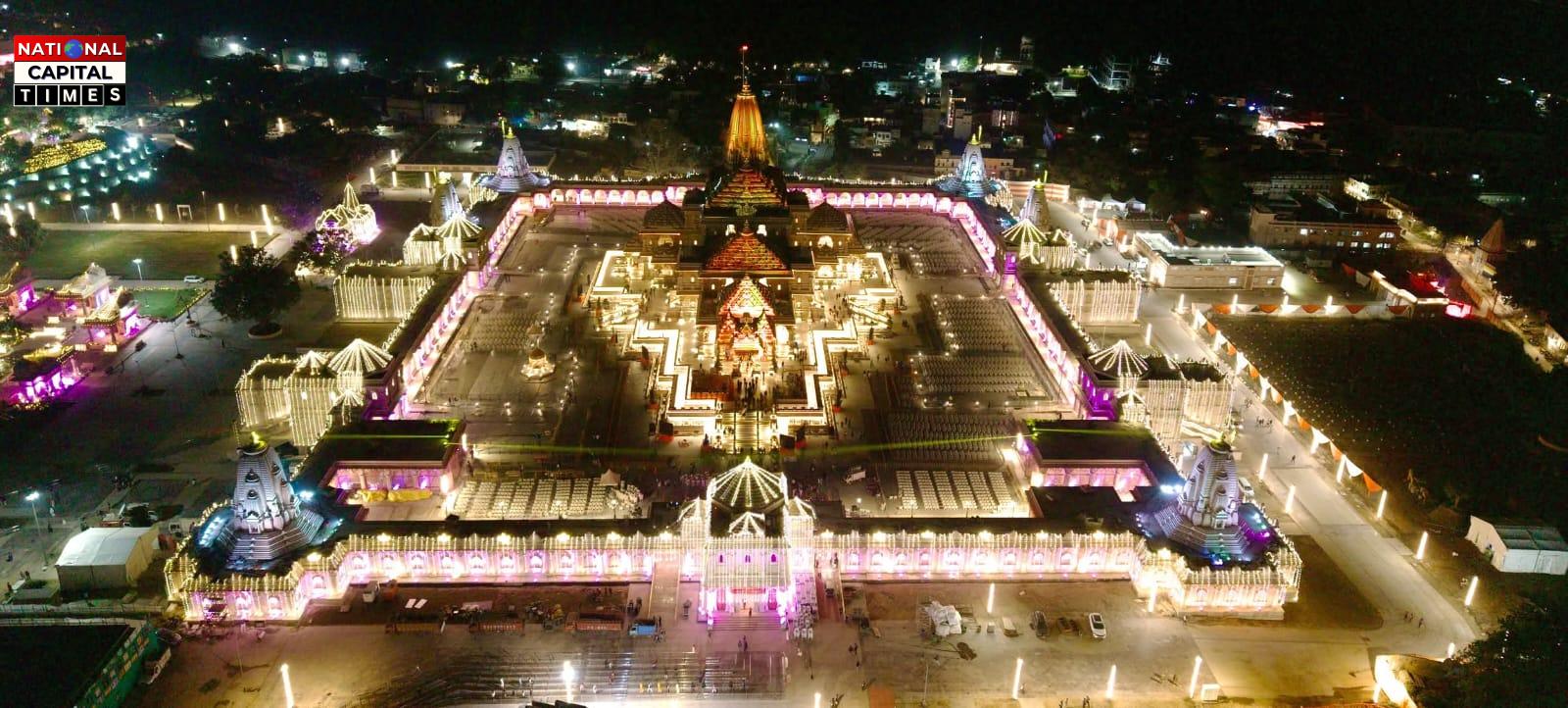 Ayodhya: सीएम जोगी आदित्यनाथ ने साझा की राम मंदिर की जगमगाती तस्वीर, बोले—“अयोध्या धाम पुनः दिव्य क्षण का साक्षी बनेगा”