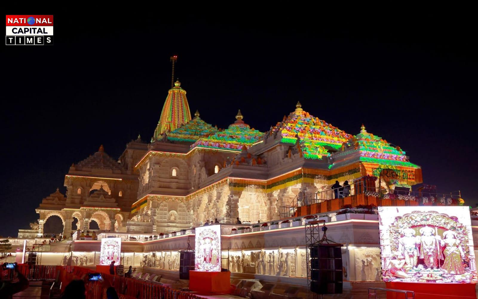 Ayodhya: सीएम जोगी आदित्यनाथ ने साझा की राम मंदिर की जगमगाती तस्वीर, बोले—“अयोध्या धाम पुनः दिव्य क्षण का साक्षी बनेगा”