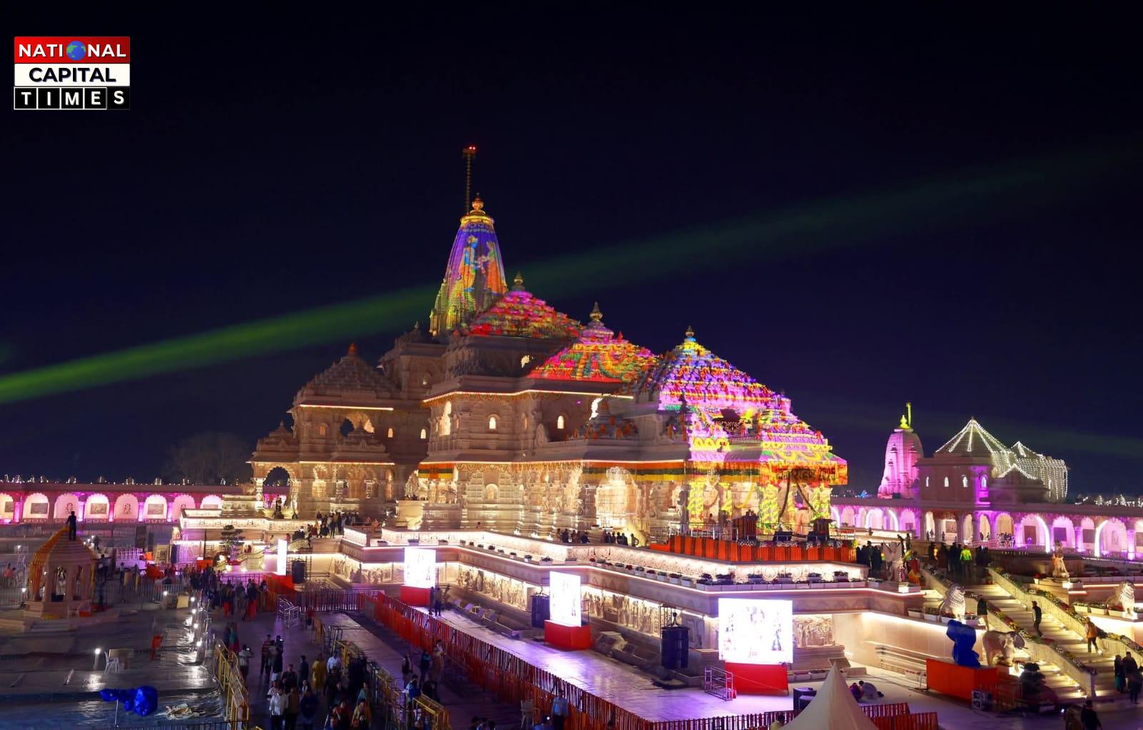 Ayodhya: सीएम जोगी आदित्यनाथ ने साझा की राम मंदिर की जगमगाती तस्वीर, बोले—“अयोध्या धाम पुनः दिव्य क्षण का साक्षी बनेगा”