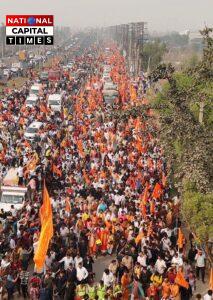 बागेश्वर धाम पदयात्रा के 6 वें दिन उमड़ा आस्था का सैलाब, साध्वी प्रज्ञा बोलीं – “सनातन एकता देखकर जल रहे हैं लोग”