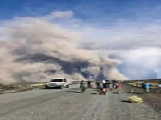 ash cloud, Gujarat to Rajasthan