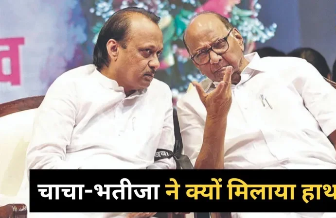 Ajit Pawar Sharad Pawar, BJP political message