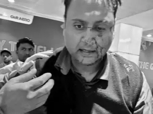 Delhi Airport, Passenger Assault