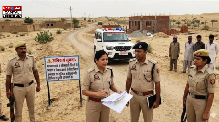 राजस्थान बॉर्डर अलर्ट: 5 सीमावर्ती जिलों में सुरक्षा का बड़ा एक्शन, अब हर निर्माण पर DM-SP की मंजूरी जरूरी